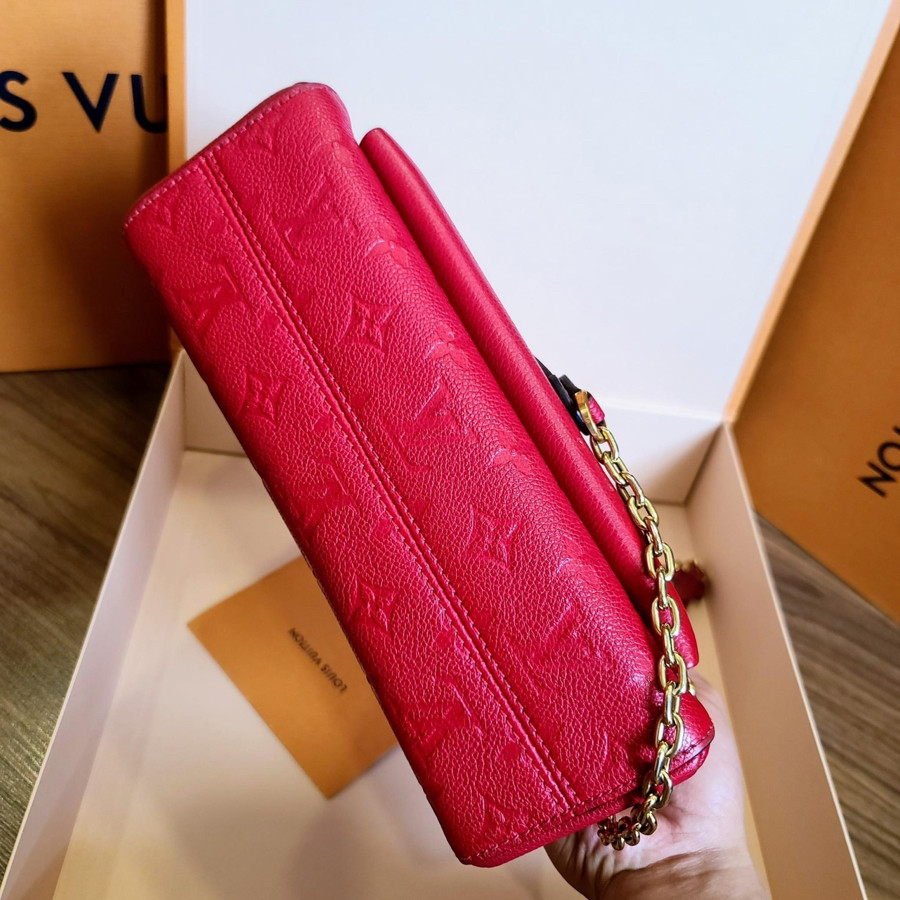 Túi LV RED MONOGRAM EMPREINTE VAVIN PM