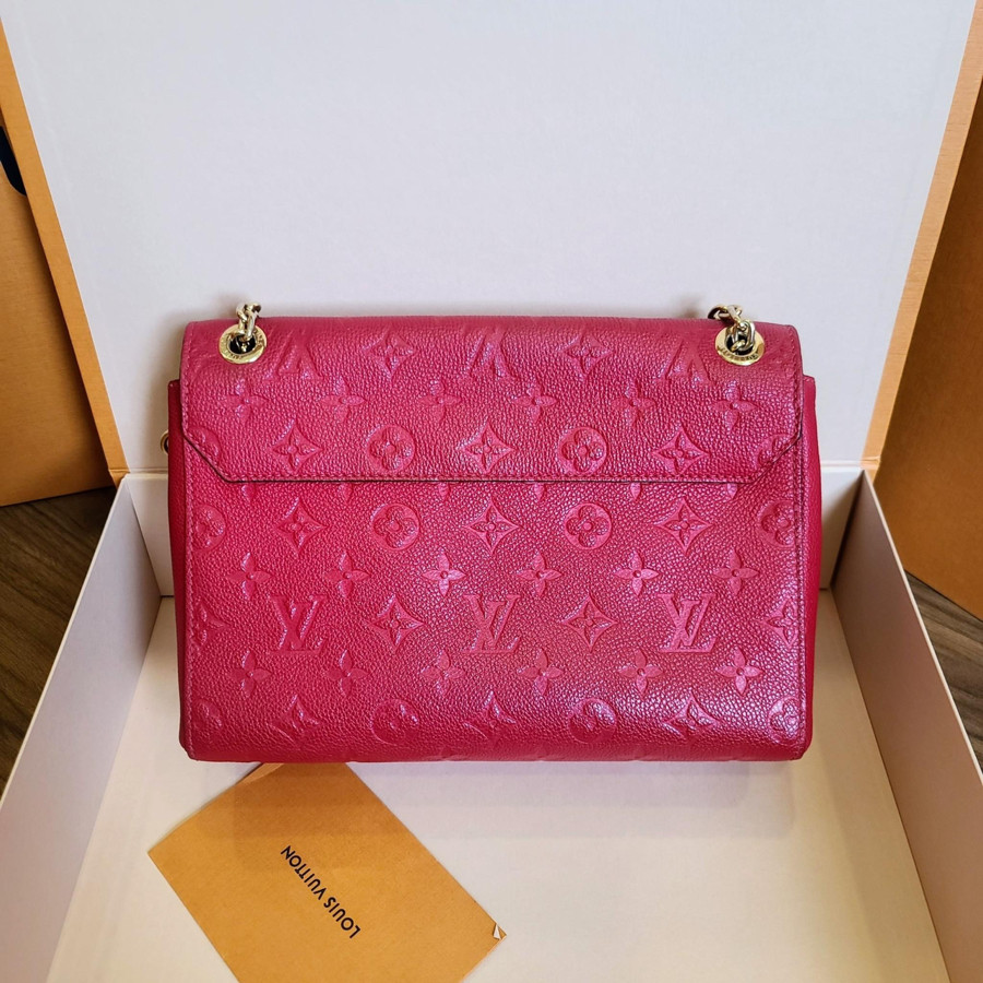 Túi LV RED MONOGRAM EMPREINTE VAVIN PM