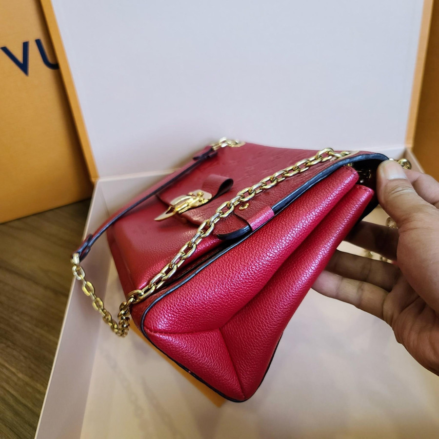 Túi LV RED MONOGRAM EMPREINTE VAVIN PM