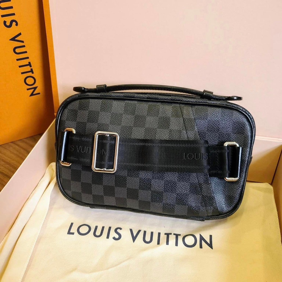 LOUIS VUITTON DAMIER GRAPHITE AMBLER BUMBAG
