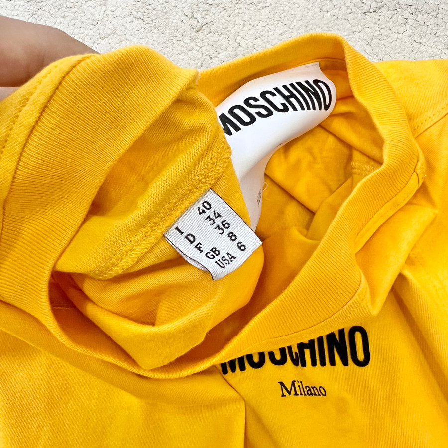 Set Moschino màu vàng size 40