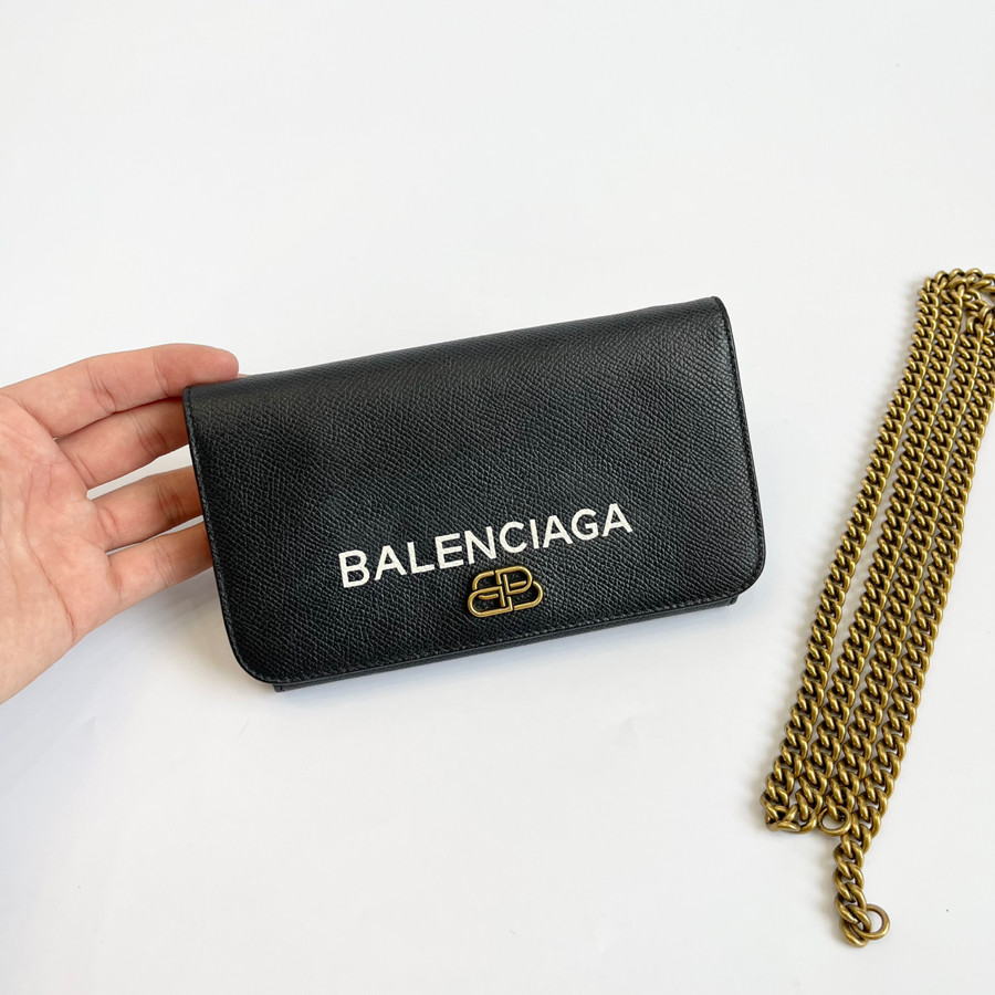 Túi ví Balenciaga đen