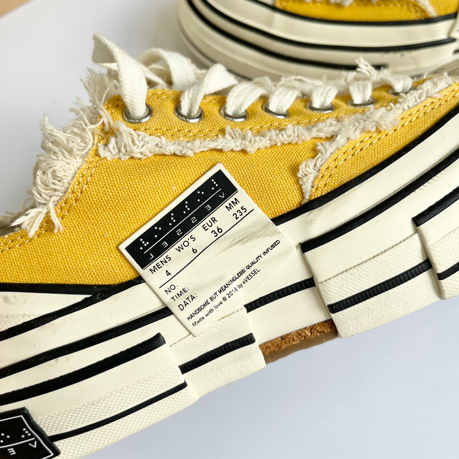 Giày Sneaker Xvessel màu vàng size 36