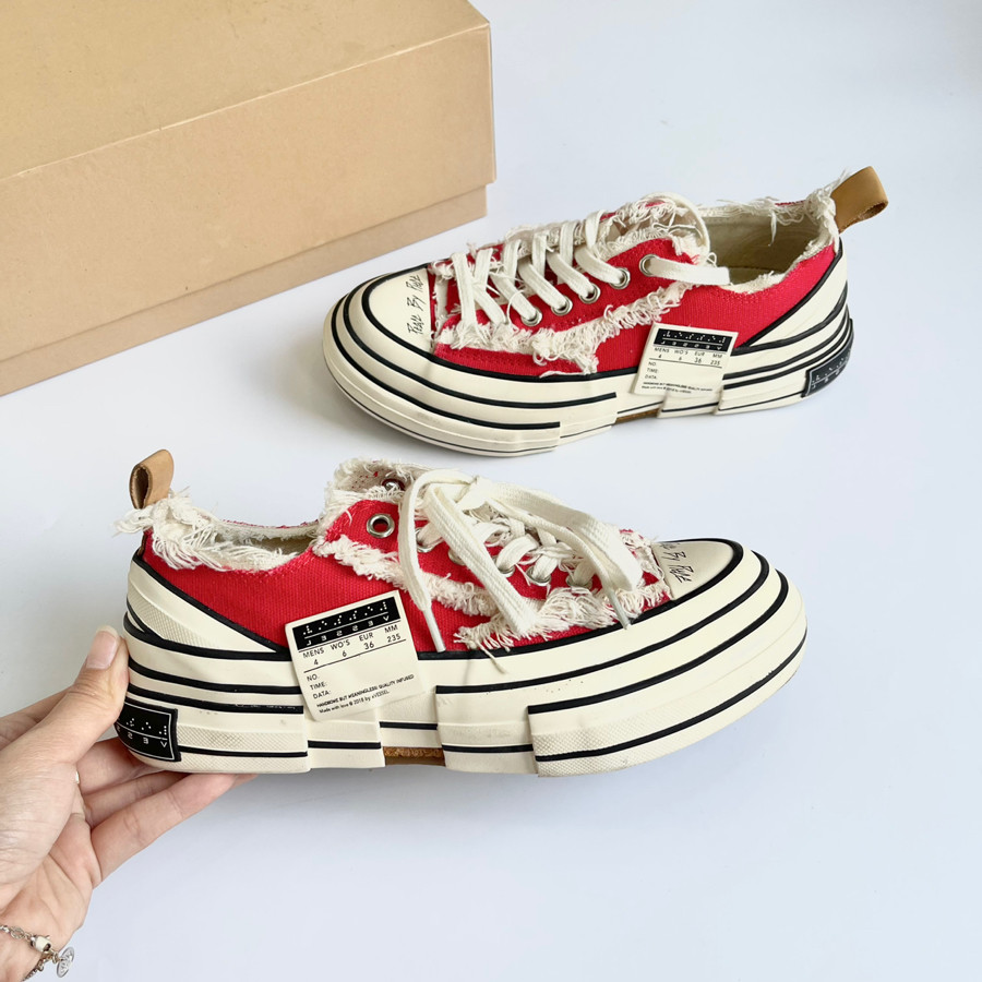 Giày Sneaker Xvessel màu đỏ size 36