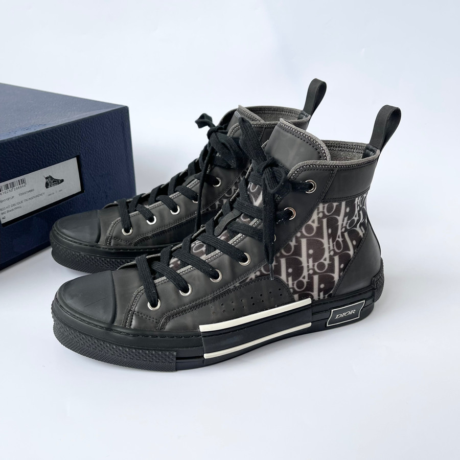 Giày Dior B23 high đen size 42