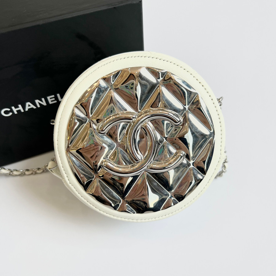 Túi Chanel Vanity trắng