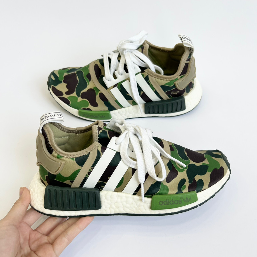 Giày Nmd x bape size 37