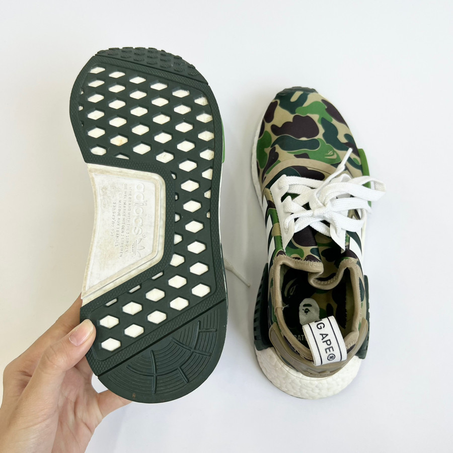 Giày Nmd x bape size 37