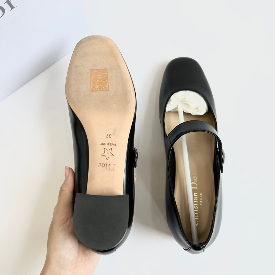 Guốc Dior Đen size 37