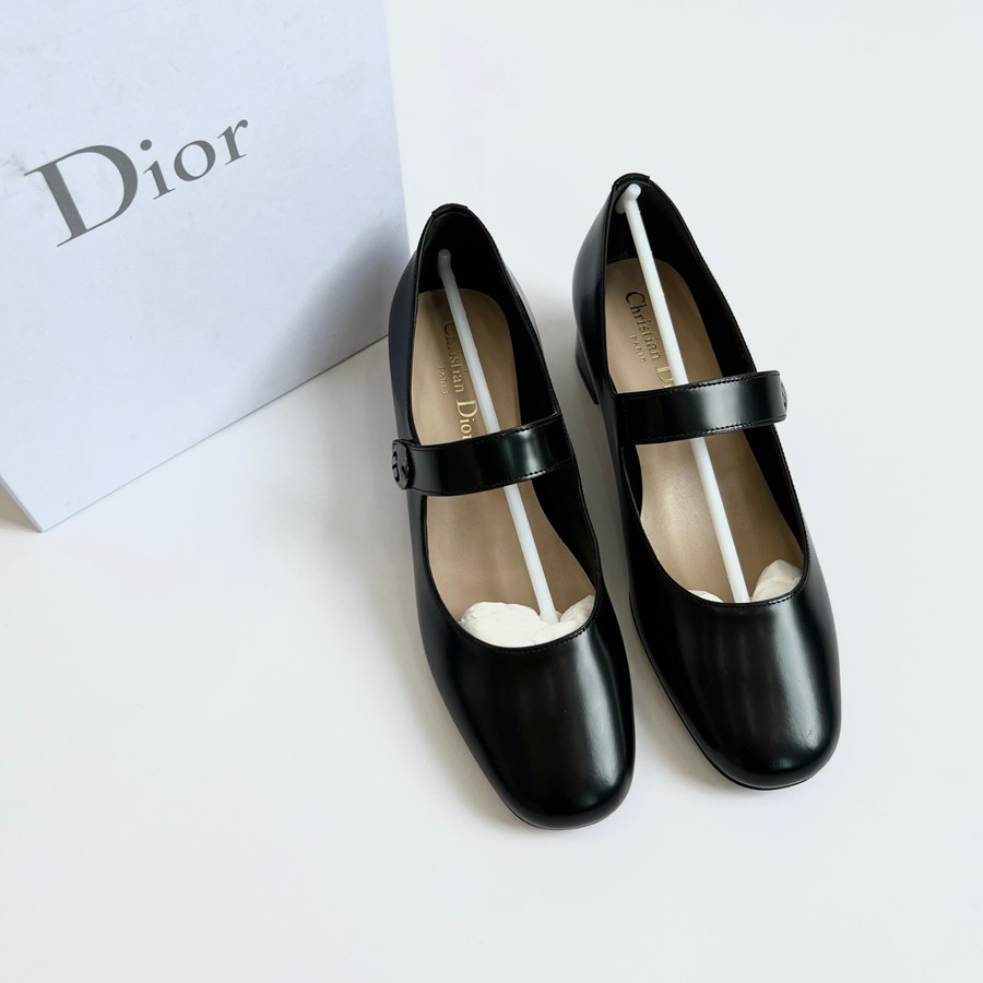 Guốc Dior Đen size 37