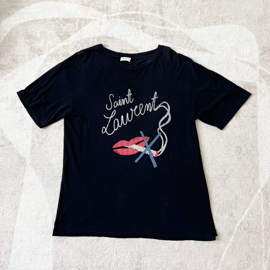 Tee Saint Laurent Smoking Size L