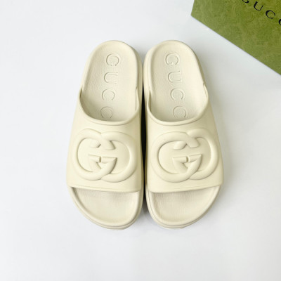 Dép Gucci trắng size 38