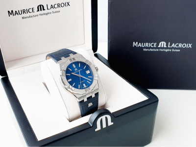 Đồng hồ Maurice lacroix aikon blue steel
