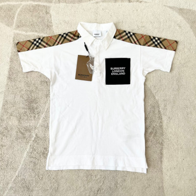 Polo Burberry trắng