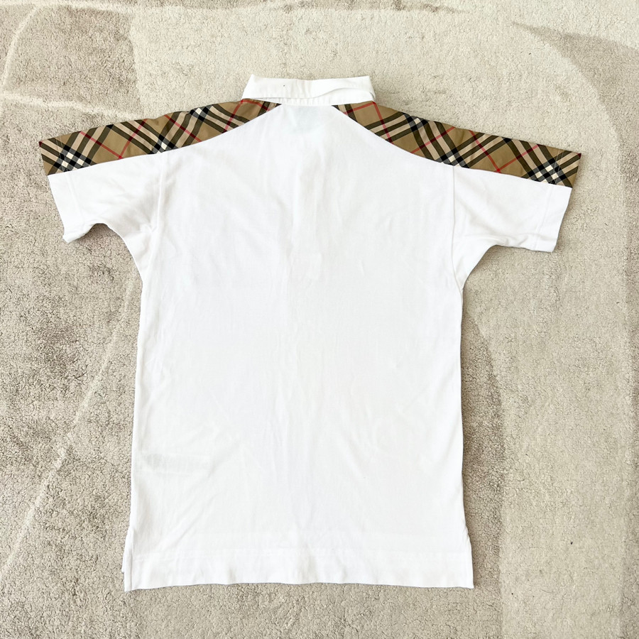 Polo Burberry trắng