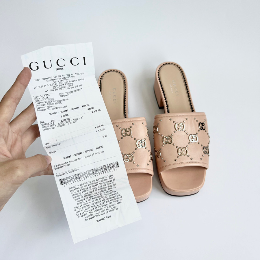 Guốc Gucci size 35