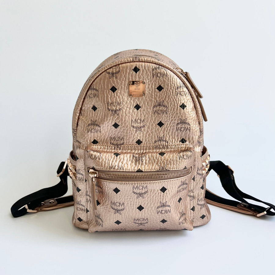 Balo MCM rose gold