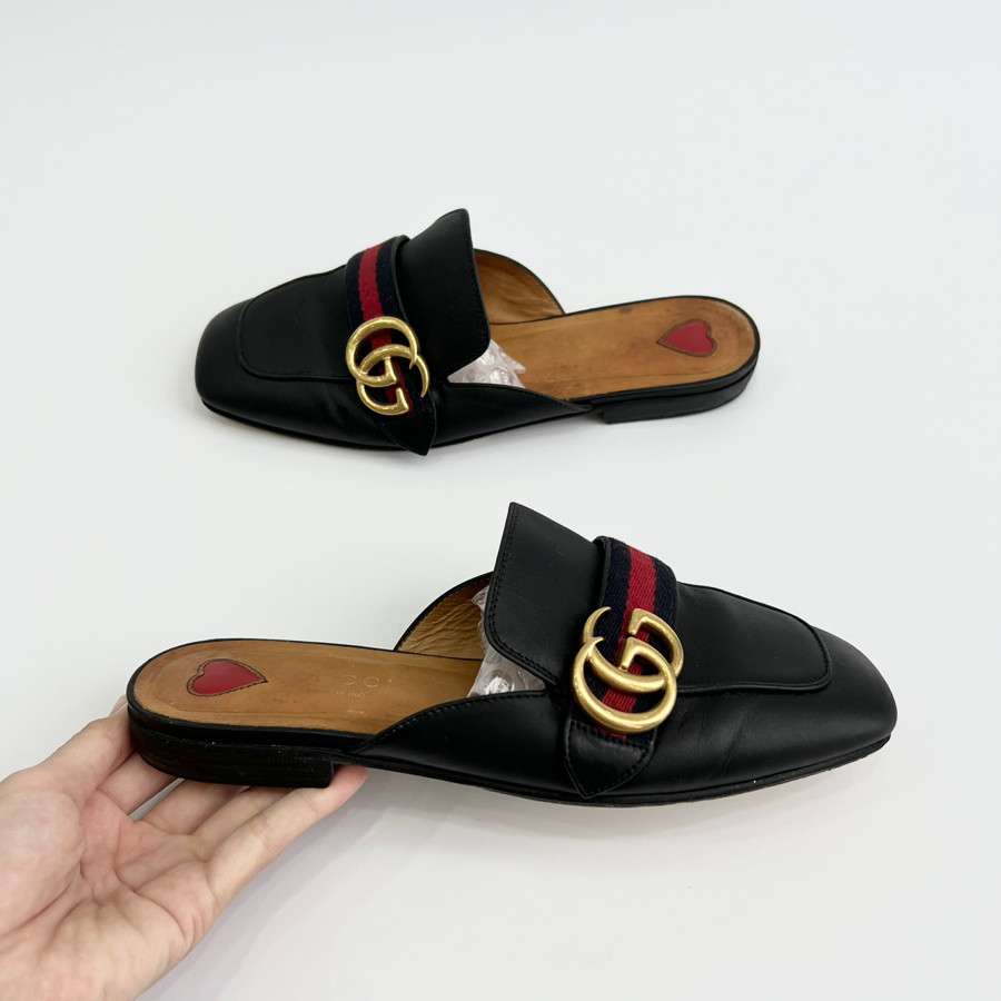 Dép sục Gucci tim