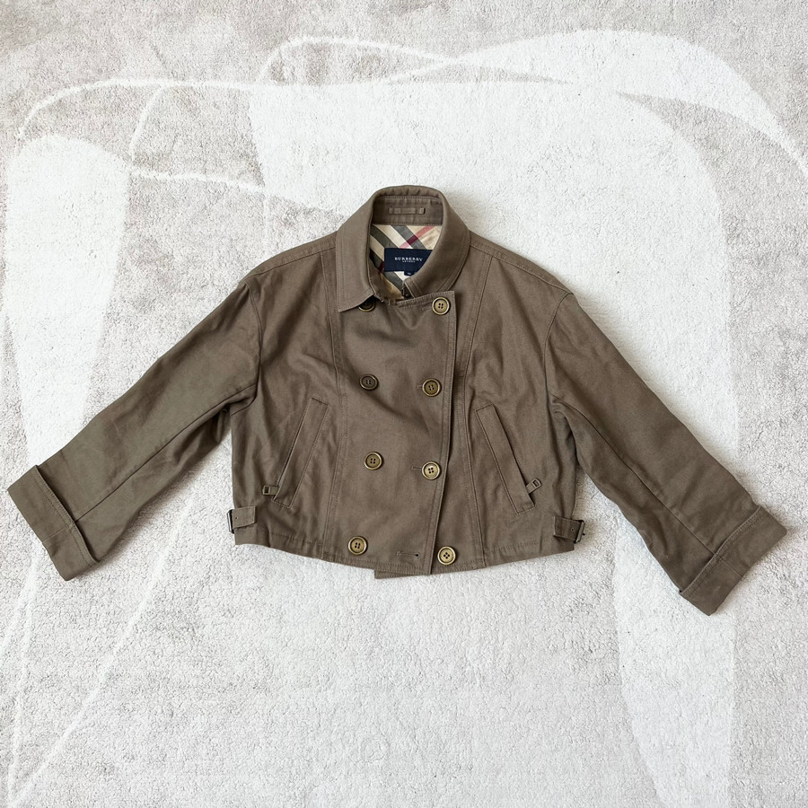 Áo khoác jacket Burberry nâu