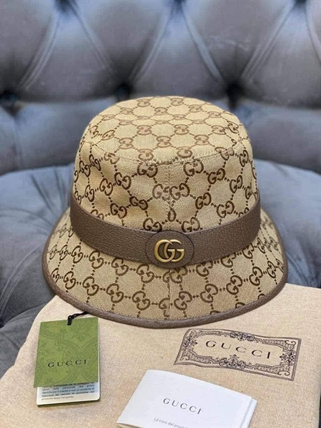 Mũ Gucci Bucket màu nâu siêu hot