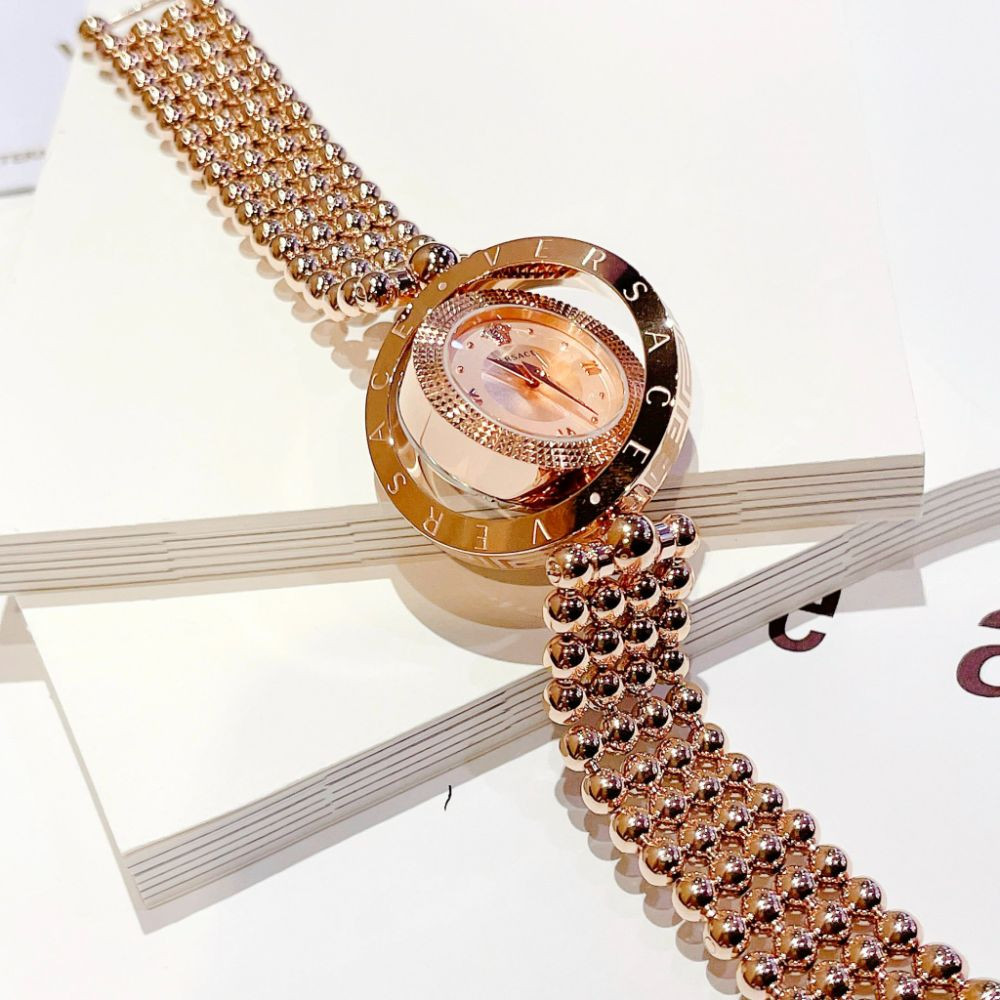 Đồng hồ Versace Eon dây Rose Gold Case 33mm