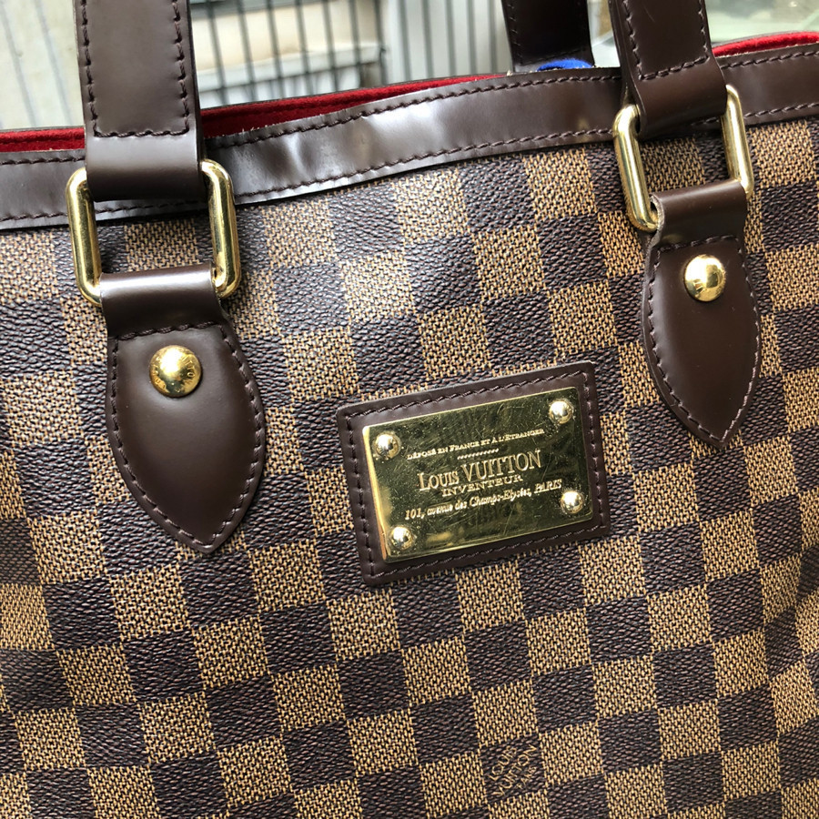 ❤️Louis Vuitton hampstead PM tote bag - damier: