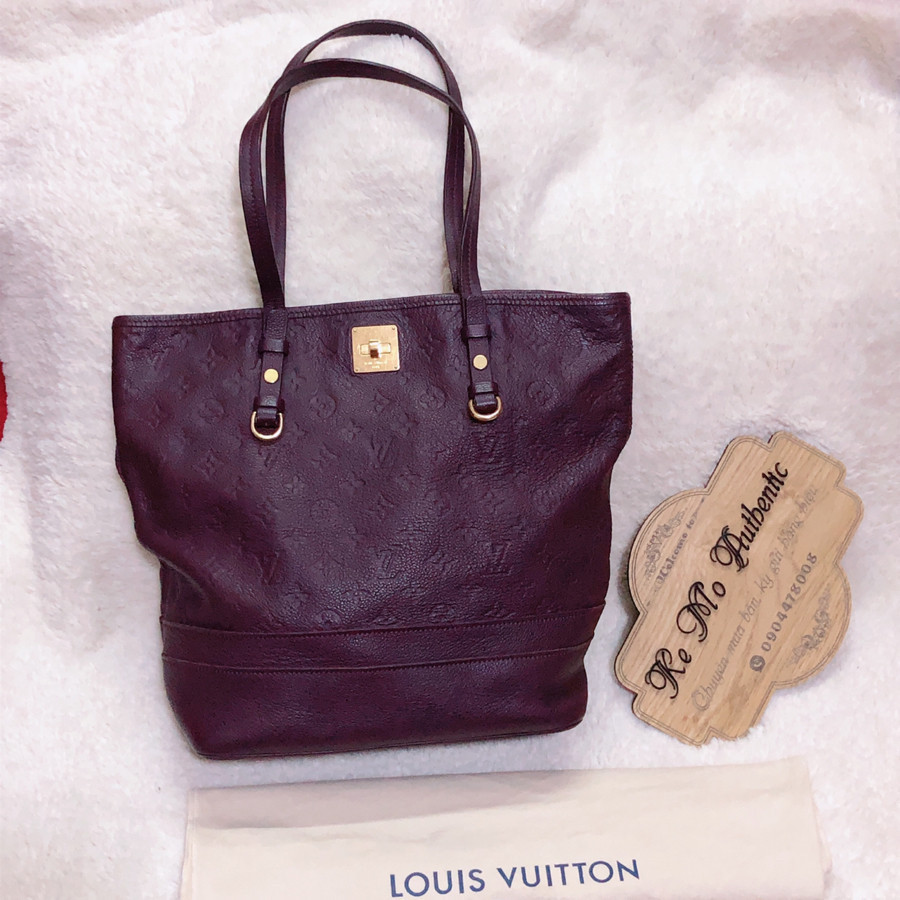 Louis Vuitton Aube Monogram Empreinte Leather Citadine PM Bag: