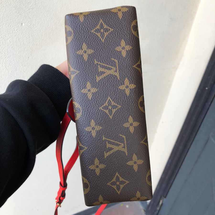❤️ Louis Vuitton locky BB monogram & red: