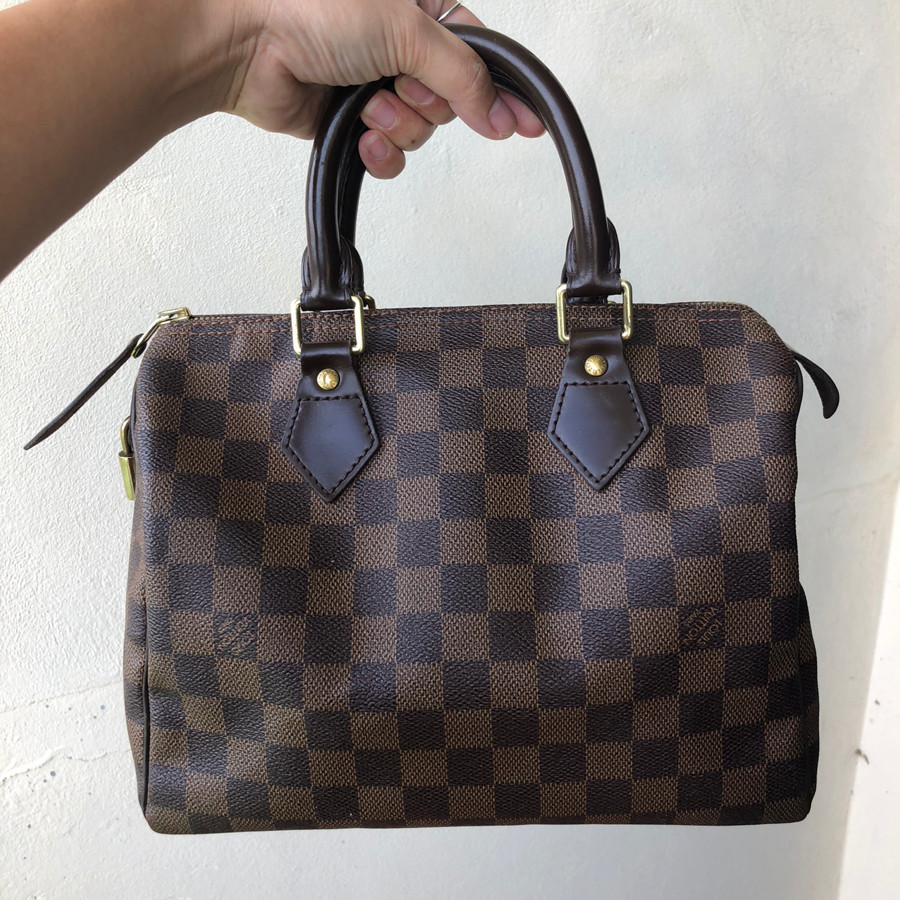 Louis vuitton Damier Ebene canvas Speedy 25: