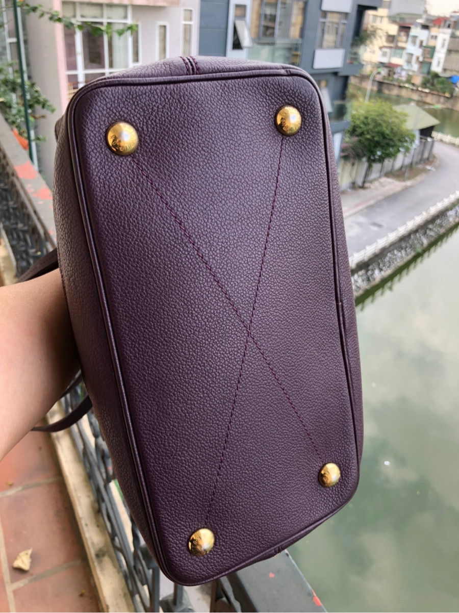 Louis Vuitton Aube Monogram Empreinte Leather Citadine PM Bag: