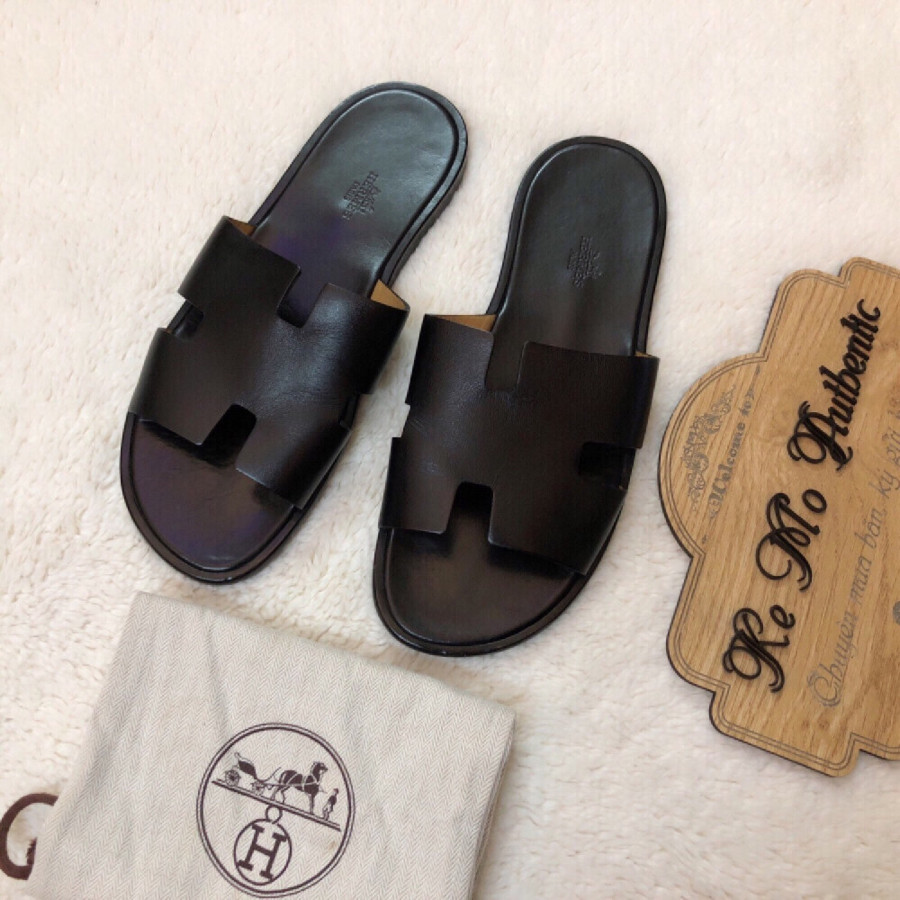 Hermes Izmir sandal men’s - black sz 42