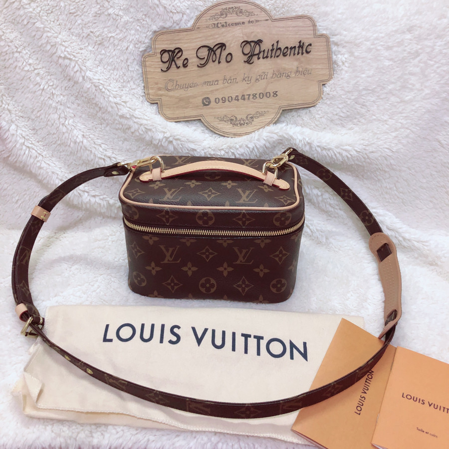 Louis vuitton set nice mini + dây đeo: