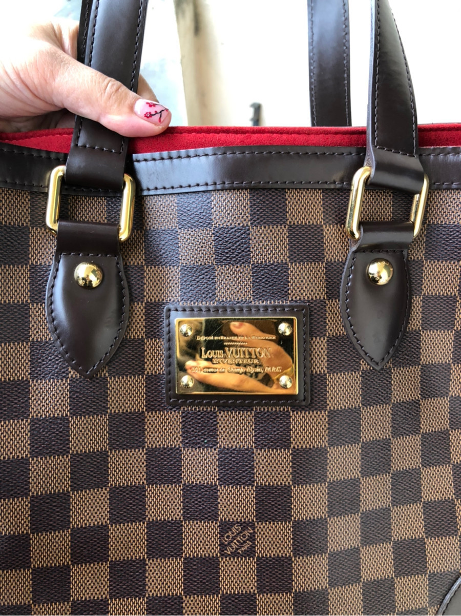 ❤️ Louis vuitton hampstead PM tote bag - damier: