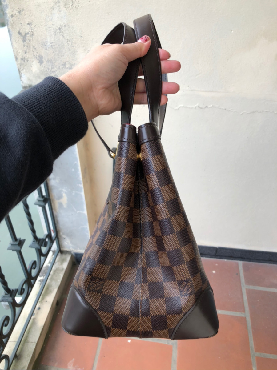 ❤️ Louis vuitton hampstead PM tote bag - damier: