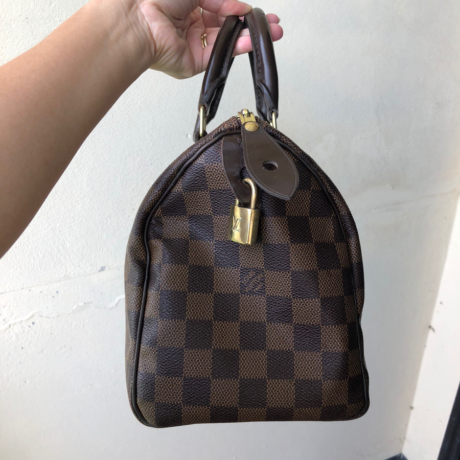 Louis vuitton Damier Ebene canvas Speedy 25: