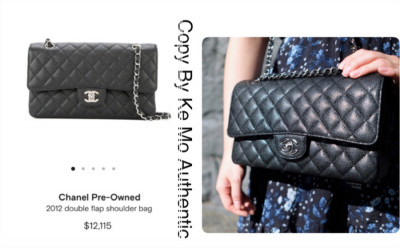 Chanel - double flap shoulder bag - medium - black caviar & SHW: