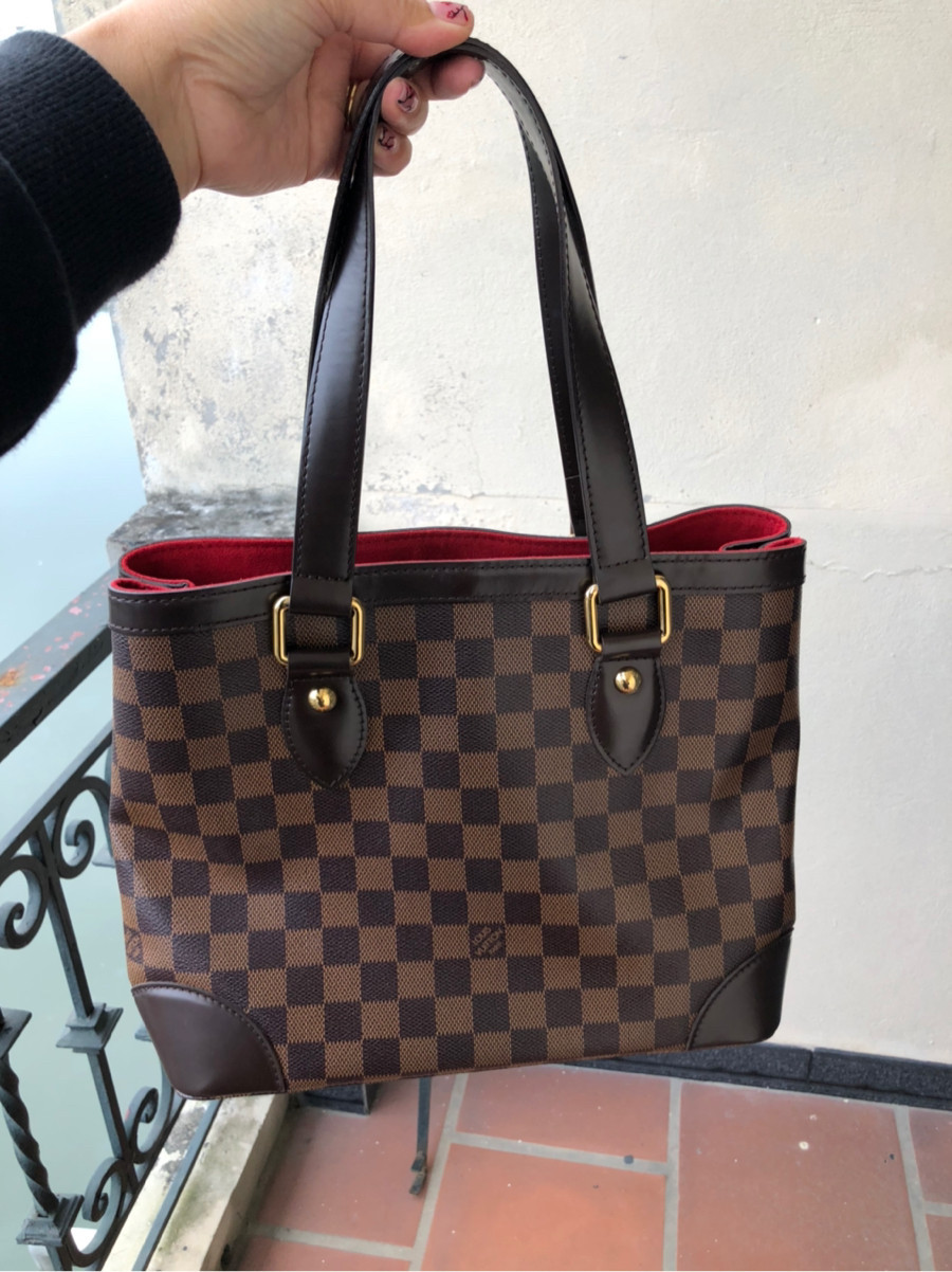 ❤️ Louis vuitton hampstead PM tote bag - damier: