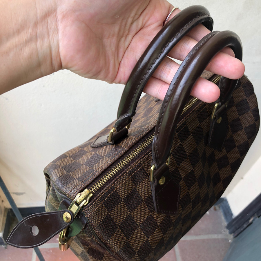 Louis vuitton Damier Ebene canvas Speedy 25: