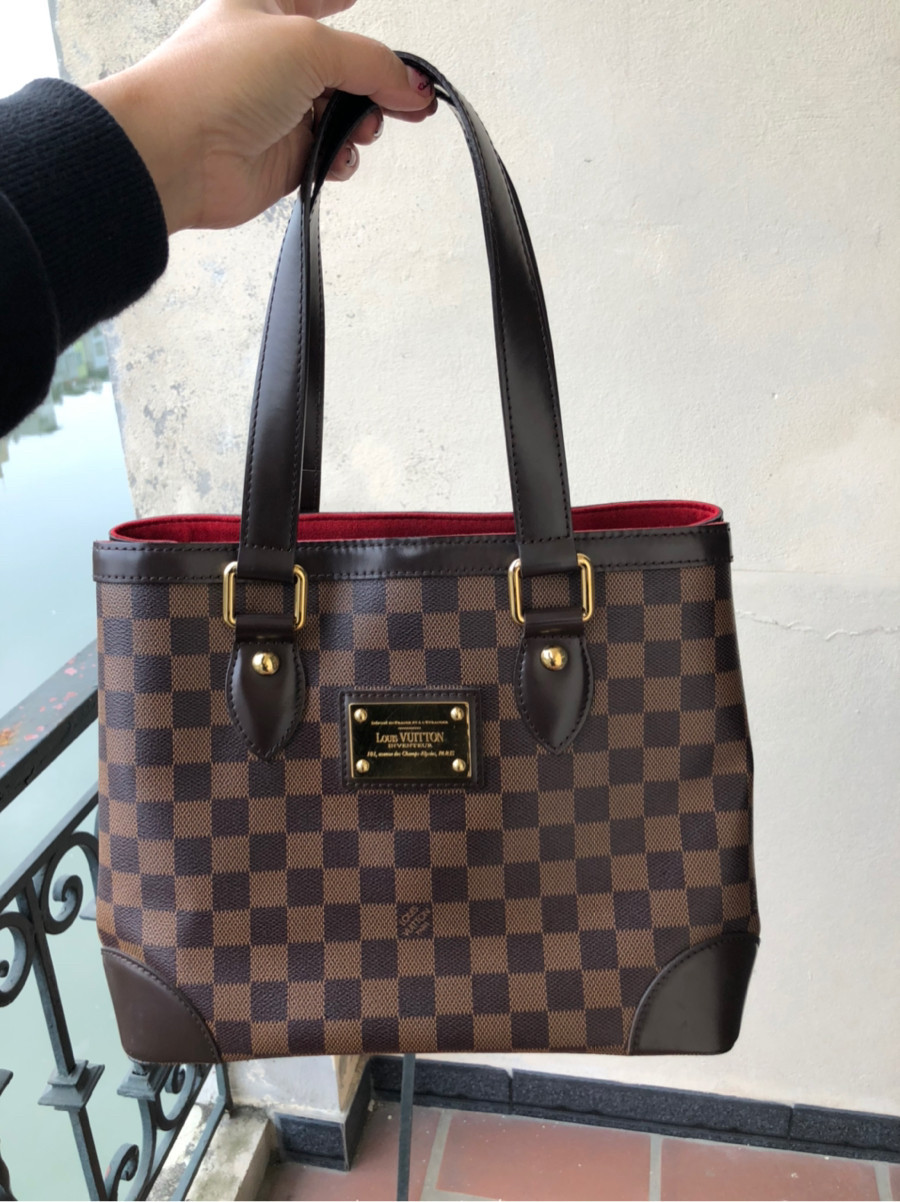 ❤️ Louis vuitton hampstead PM tote bag - damier: