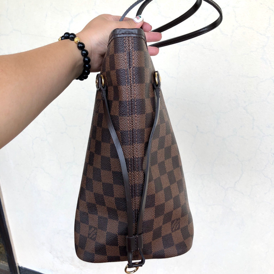 Louis Vuitton Neverfull MM Damier Ebene Bags Handbags: