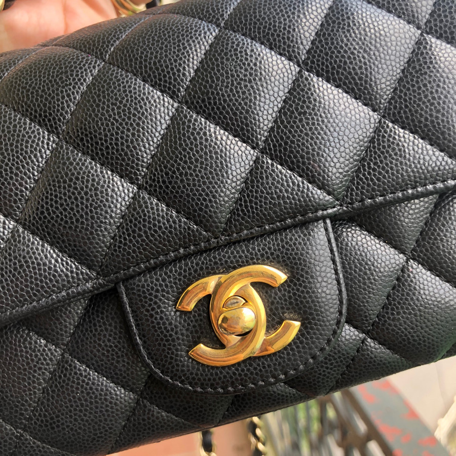 ❤️ Chanel classic mini 8 - black caviar & GHW: