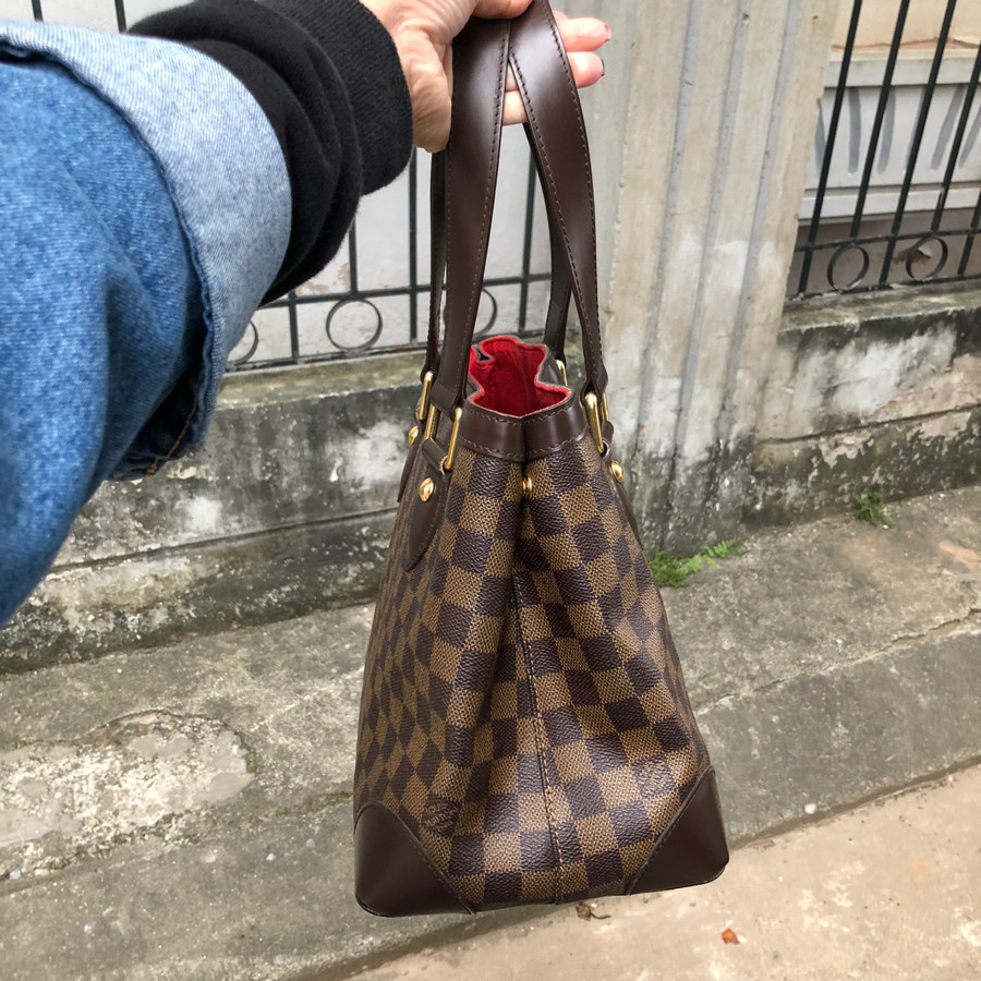 ❤️Louis Vuitton hampstead PM tote bag - damier: