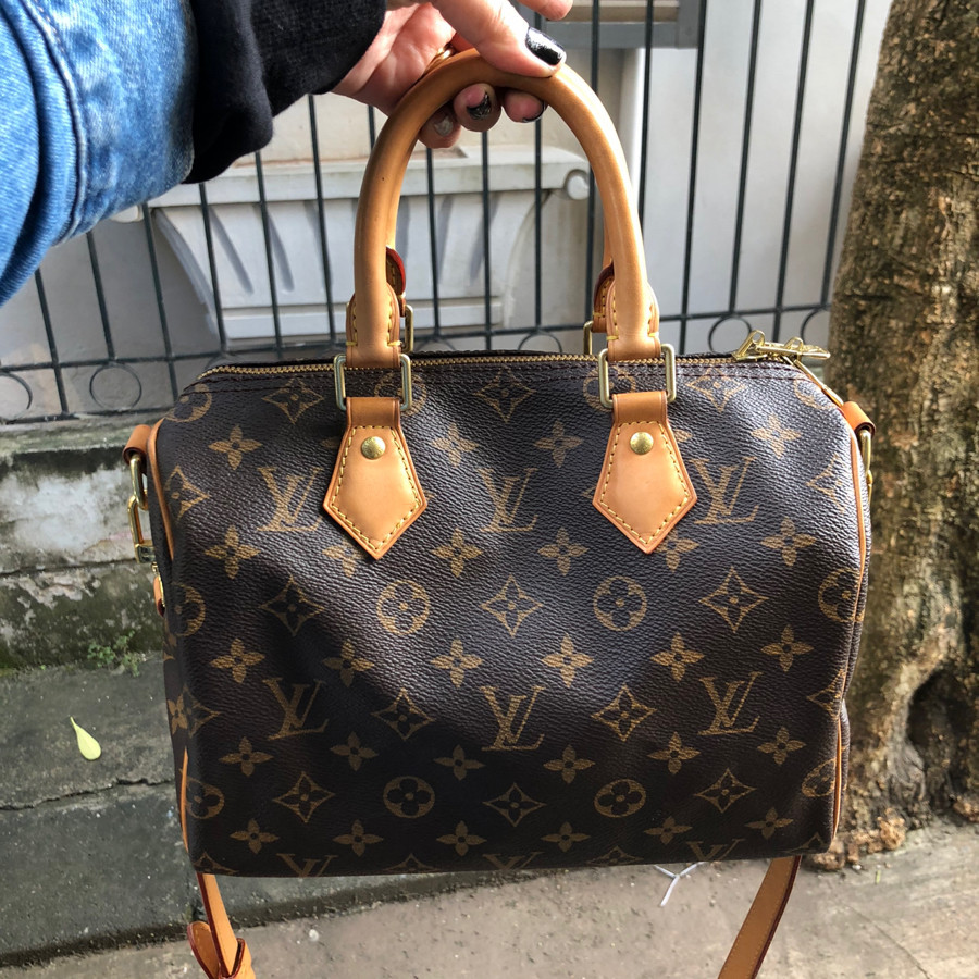 ❤️Louis vuitton speedy bandouliere monogram sz 25