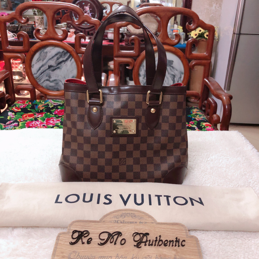 ❤️Louis Vuitton hampstead PM tote bag - damier: