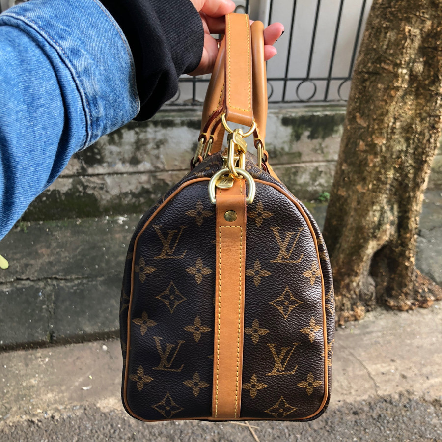 ❤️Louis vuitton speedy bandouliere monogram sz 25