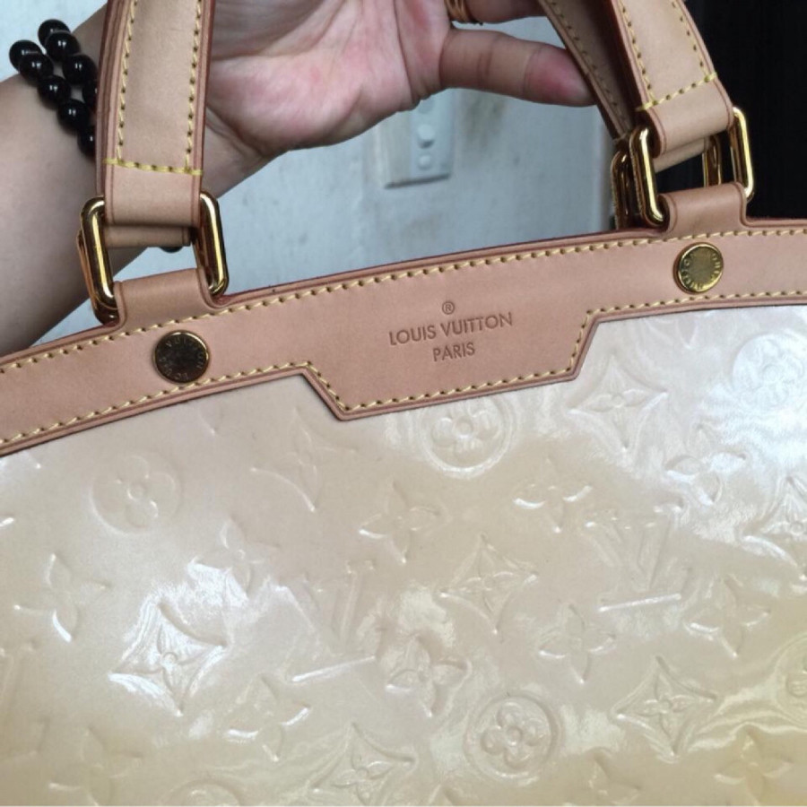 Louis vuitton brea GM - Vernis Cream leather