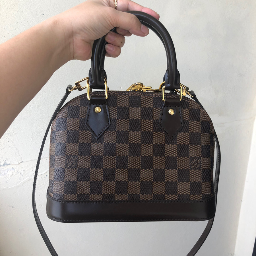 ❤️ Louis Vuitton - Alma BB Damier Ebene Canvas: