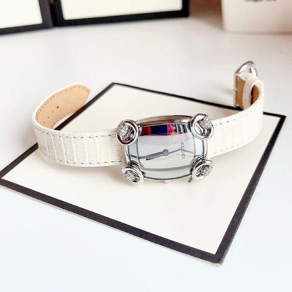 Đồng hồ Gucci Horsebit Women Lizad Watch Case 28*33mm