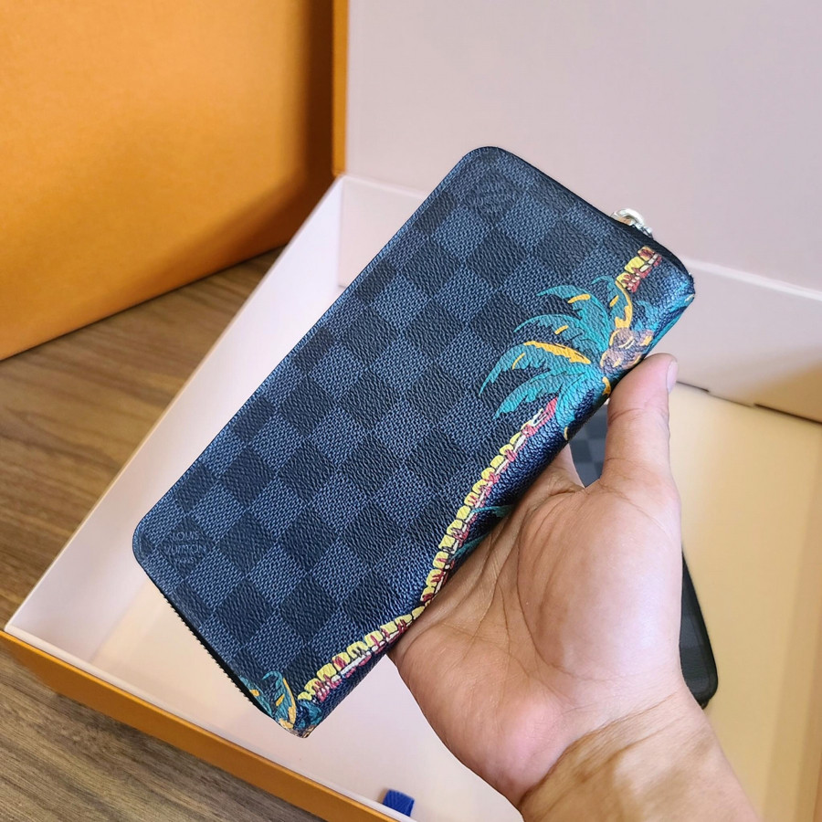 Ví LV zippy mẫu Limited cây dừa