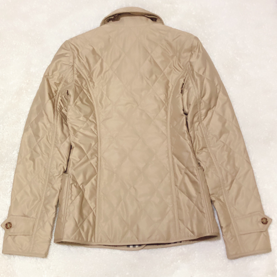 Burberry Giacca termica trapuntata beige sz XS: